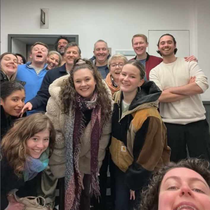 Photo of the N1 Co-op at the Casting Workshop with Sydney Aldridge